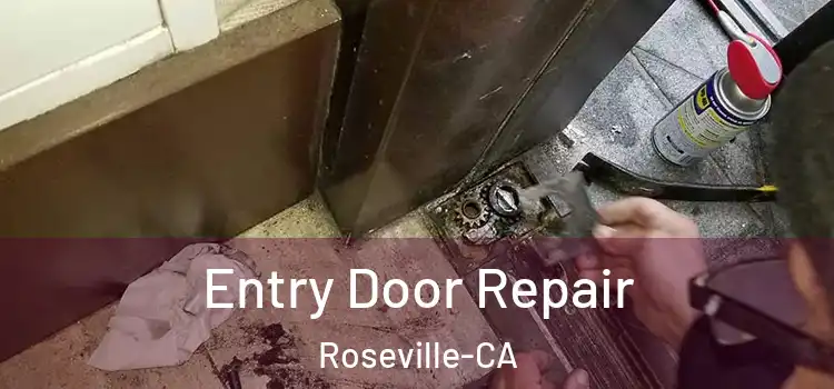  Entry Door Repair Roseville-CA