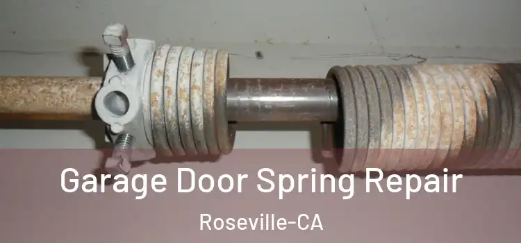  Garage Door Spring Repair Roseville-CA