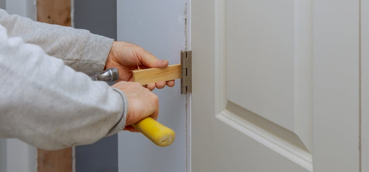 fiberglass entry door repair in Roseville